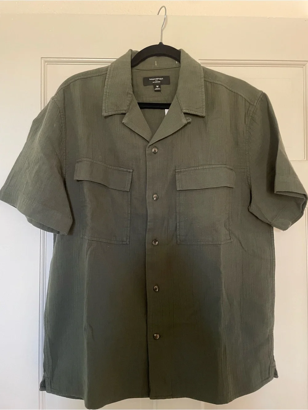 Banana Republic lightweight olive